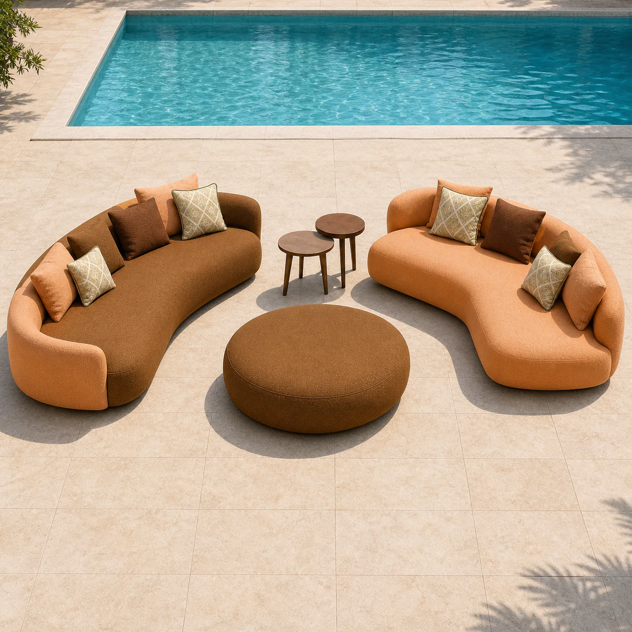 Siena Curved Lounge Set 2