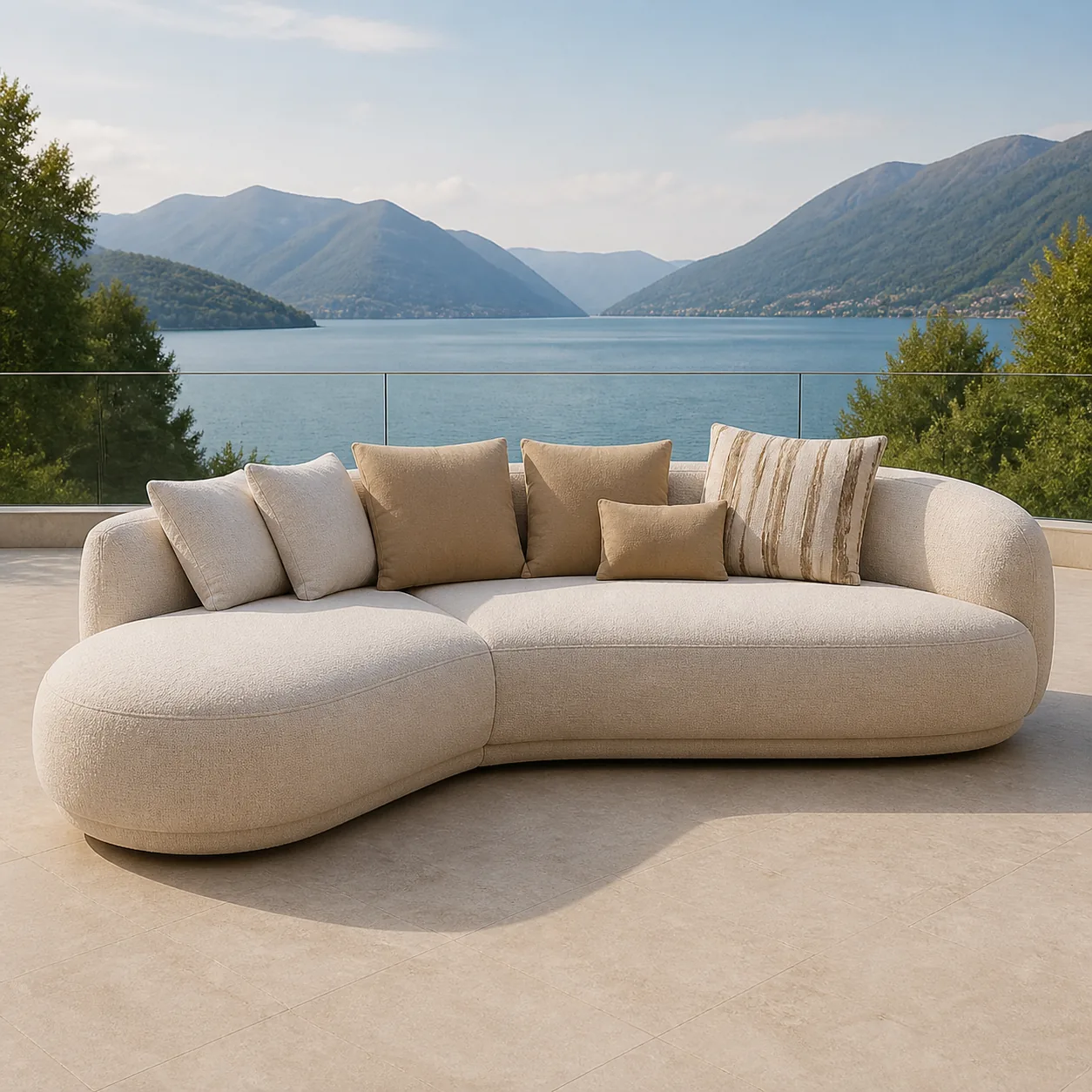 Mira Crescent Sofa 3