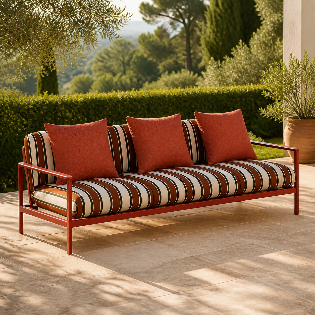Riva Stripe Lounge Set 3