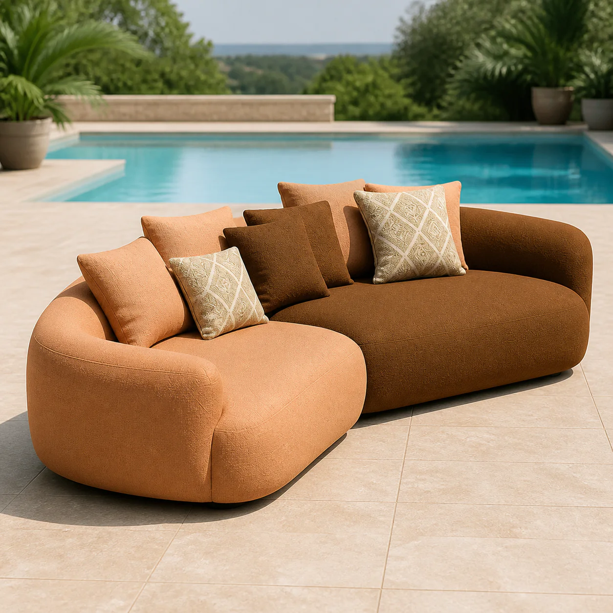 Siena Curved Lounge Set 3