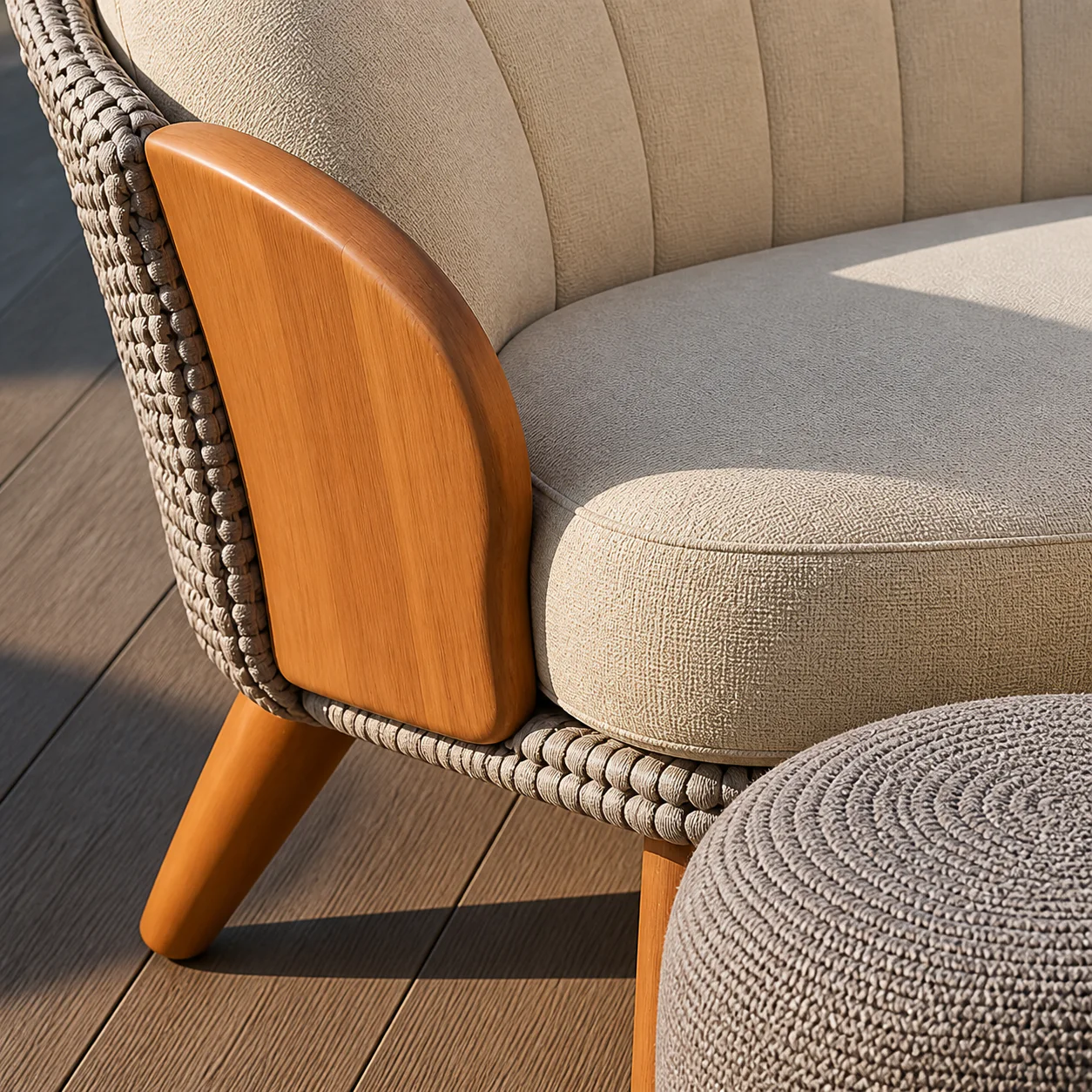 Tala Lounge Chair & Ottoman 4